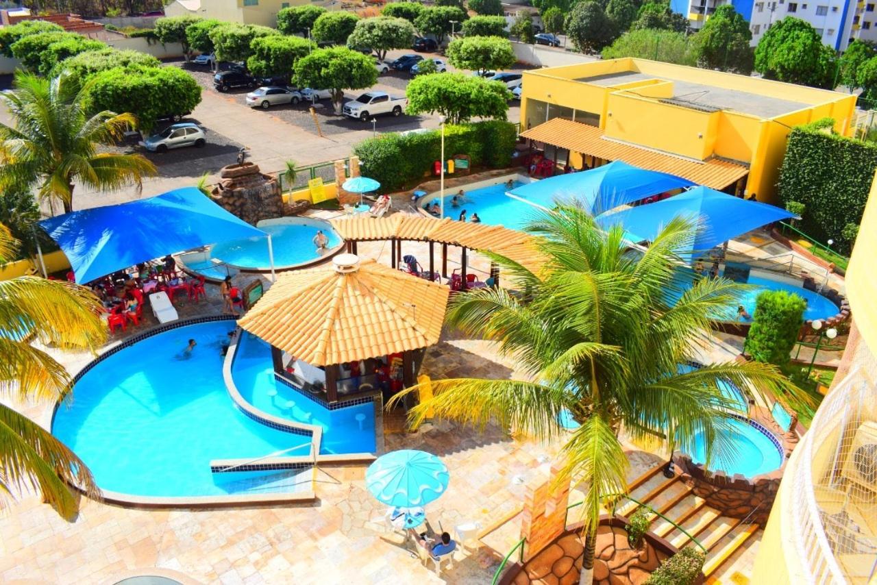 Flat Para Temporada Perto Singapura Shopping Com 7 Piscinas, Bar Molhado, Restaurante - A 3 Min Centro De Caldas Novas! Extérieur photo